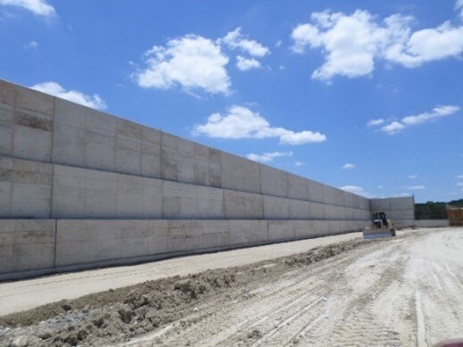 concrete wall barton